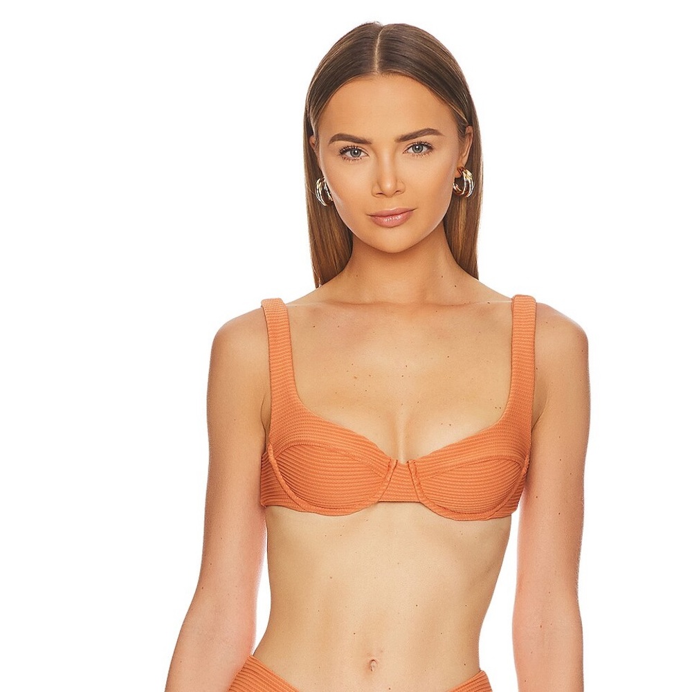 LSPACE Nikita Bikini Top in Sienna | REVOLVE | Size Large